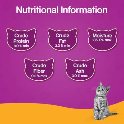 Whiskas Adult Tuna in Jelly (Pack of 85gm x 96) 8160 gm - Petfood