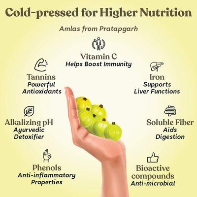 Kapiva Wild Amla Juice 1 Litre + Wild Tulsi Giloy Juice 1 litre - Ayurvedic Juices