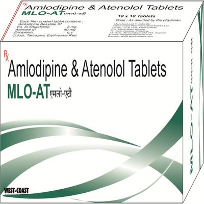 MLO AT 5/50MG TABLET 10'S - Hypertension-Bet