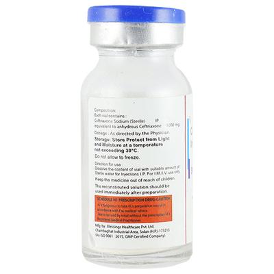 STACEF 1gm Injection 1's - Bacterial Infections-Cep