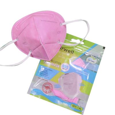 Airwell 5-Layer N95 Face Mask - Pink - Face Mask
