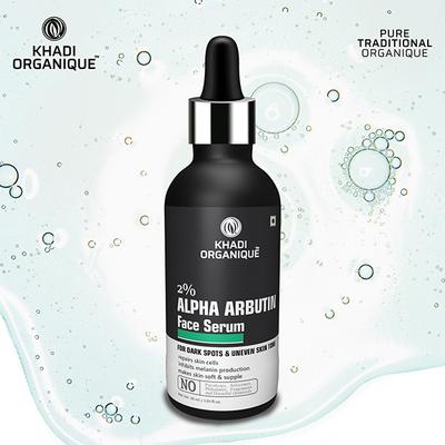 Khadi Organique Face Serum - 2% Alpha Arbutin 30 ml - Personal Care (Ayush)