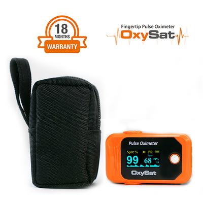 Oxysat Fingertip Pulse Oximeter - Health Monitors And Equipment