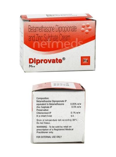 Diprovate Plus Cream 20gm - Skin Infections-Toc