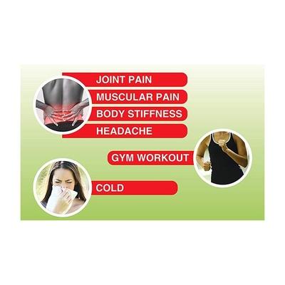 GreenKure Pain Relief Ayurvedic Oil Bottle Combo (Pack of 6 x 25 ml) - Pain Relief (Ayush)