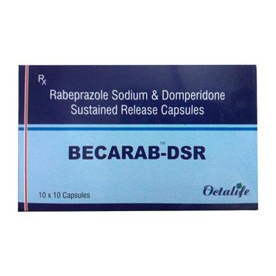 BECARAB DSR Capsule 10's - Ulcer/Reflux/Flatulence-Aaa