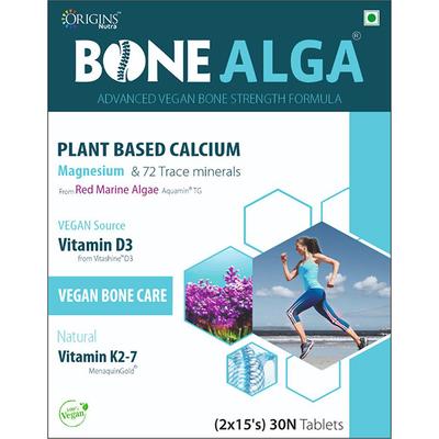 Origins Nutra Bone Alga Tablet (Pack of 2 x 15's) - Calcium And Minerals