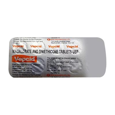 Vepcid Tablet 10'S - Ulcer/Reflux/Flatulence-Aaa