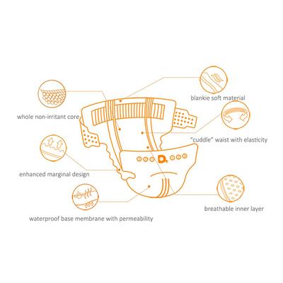 Daddy's Choice Tape Style Baby Diapers - (M) 56's - Diapers & Wipes