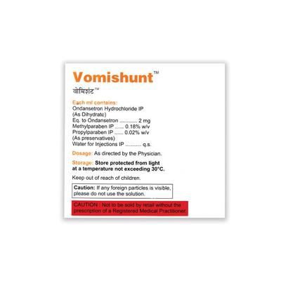 VOMISHUNT Injection 4ml - Vomitting/Emesis-Ant