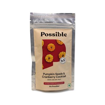 Pumpkin Seeds and Cranberry Cocktail Mix 90 gm - Nutritional Bars