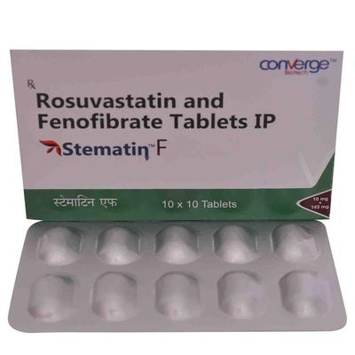 Stematin F 10mg Tablet 10'S - High Cholesterol-Dys