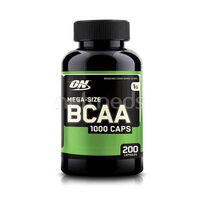 Optimum Nutrition (ON) BCAA 1000 mg Capsules 200's - Bcaa Supplements