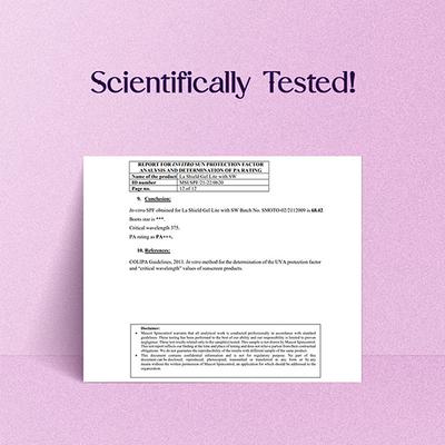 La Shield Lite SPF 30 & PA+++ Anti-Tanning Sunscreen Gel 30 gm - Face Sunscreen