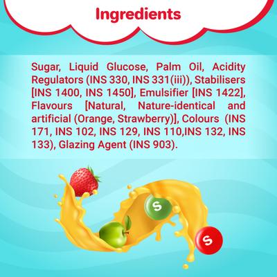 Skittles Original Candies Pouch - Fruit Flavour 33.6 gm - Nutritional Bars