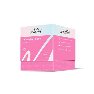 MsChief Dotted And Ribbed Condoms 10's - Plain/Flavoured Condoms
