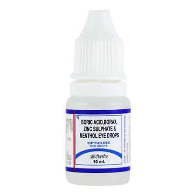 Opticure Eye Drops 10ml - Eye Infections-Eaa