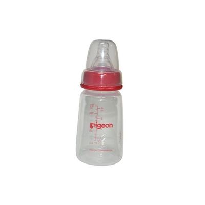 Pigeon Peristaltic Nursing Bottle Kpp with 2 Nipples (S) - Red 120 ml - Feeding & Nursing