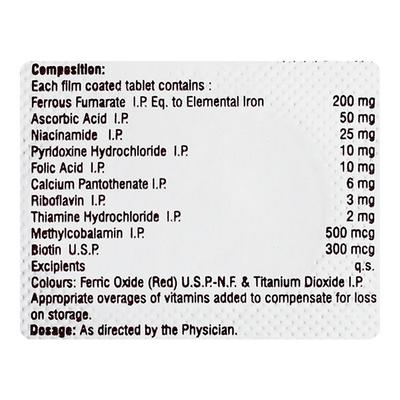 NEFVIT PLUS Tablet 10's - Supplements-Vam