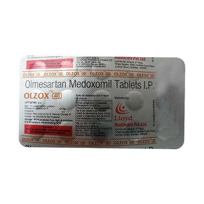 OLZOX 40 Tablet 15's - Hypertension-Ang
