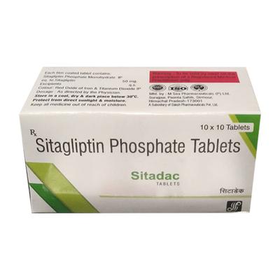 SITADAC 50 Tablet 10's - Diabetes-Ant