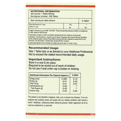 C ROZZIP Tablet 30's - Supplements-Sup