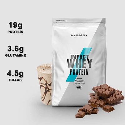MyProtein Impact Whey Protein Powder - Chocolate Brownie 1000 gm - General Health