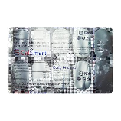 CALSMART Tablet 10's - Supplements-Cal
