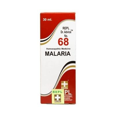Repl Dr. Advice No.68 Malaria Drops 30 ml - Homeopathic Drops