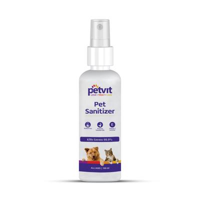 Petvit Pet Sanitizer 100 ml - Pet Grooming