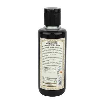 Khadi Natural Herbal Hair Oil - Bhringraj 210 ml - Hair Oils