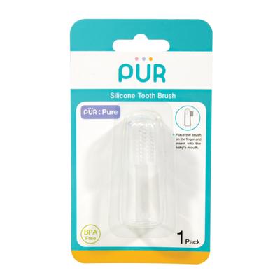 Pur Silicone Tooth Brush 1's - Baby Oral Care