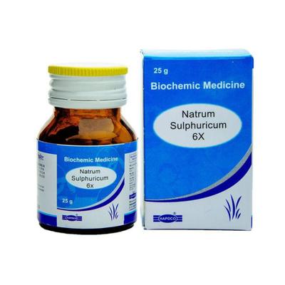 Hapdco Natrum Muriaticum 6X Tablet 25 gm - Bio-Chemic