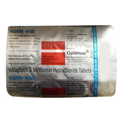 VILGATAB M Tablet 15's - Diabetes-Ant