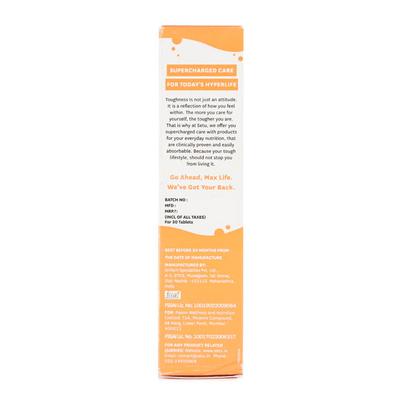 Setu Gluta Fizz 500 mg Effervescent Tablet - Orange Flavour 30's - Calcium And Minerals