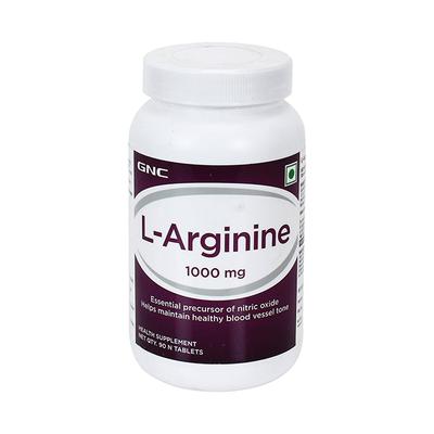 GNC L-Arginine 1000 mg Caplet 90's - Amino Acids