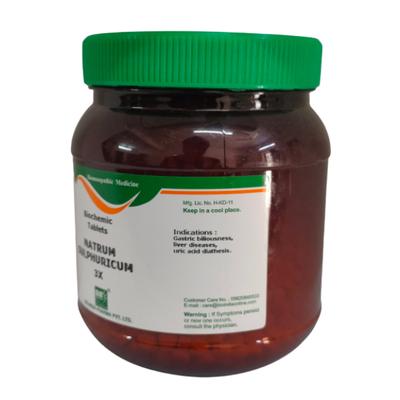 Bio-India's Biochemic Tablet - Natrum Sulphuricum 3X 450 gm - Bio-Chemic