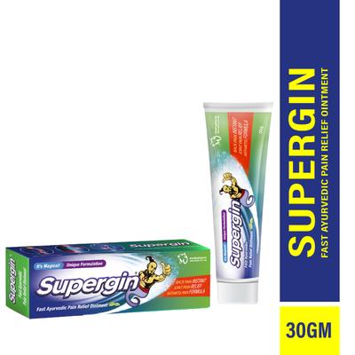 Supergin Instant Pain Relief Ointment 30 g - Balm/Ointments