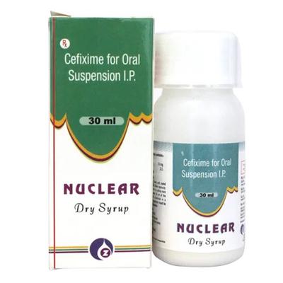 NUCLEAR 50mg Dry Syrup 30ml - Bacterial Infections-Cep