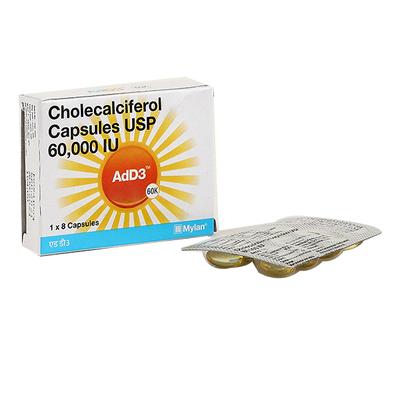 ADD3 60000 Capsule 8's - Supplements-Vit