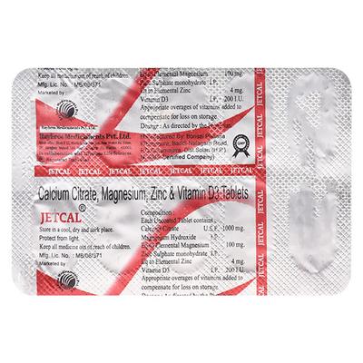 JETCAL Tablet 10's - Supplements-Vam