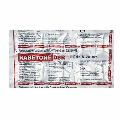 Rabetone DSR Capsule 10'S - Ulcer/Reflux/Flatulence-Aaa