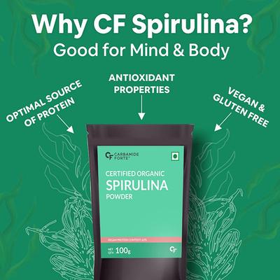 CF Spirulina Powder 100 gm - Herbal Dietary Supplement