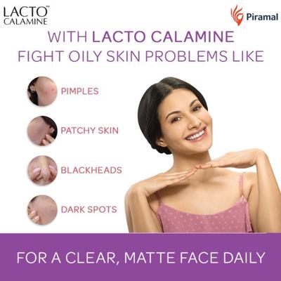 Lacto Calamine Kaolin Clay Absorbs Only Excess Oil Face Lotion 30 ml - Face Creams
