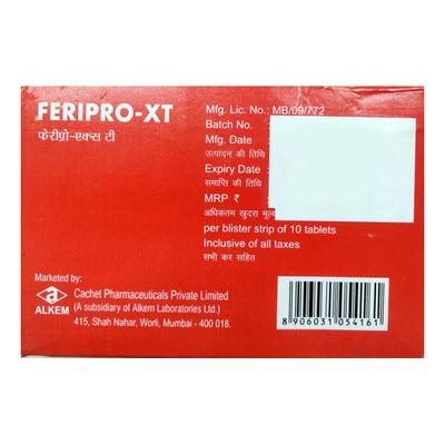 FERIPRO XT Tablet 10's - Iron Supplement/Anaemia-Vma