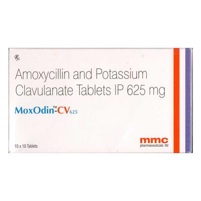 MOXODIN CV 625 Tablet 10's - Bacterial Infections-Pen