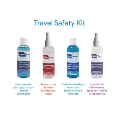 Infekto Travel Safety Kit of Disinfectants - Others