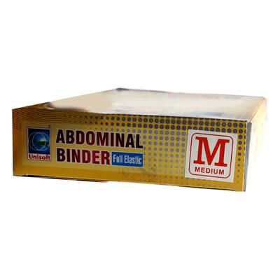 Unisoft Abdominal Binder Full Elastic (M) - Abdomen/Neck/Arm/Elbow Supports