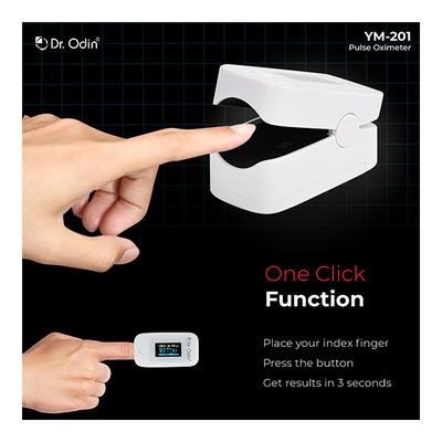 Dr. Odin Pulse Oximeter + Pi (YM-201) - Health Monitors And Equipment