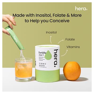 Hera Fertilife 3 in 1 Sachet 30's - Women Health
